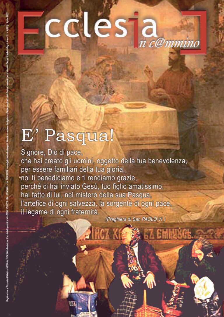 APRILE 2022 – n. 191 Rivista Ecclesia in Cammino