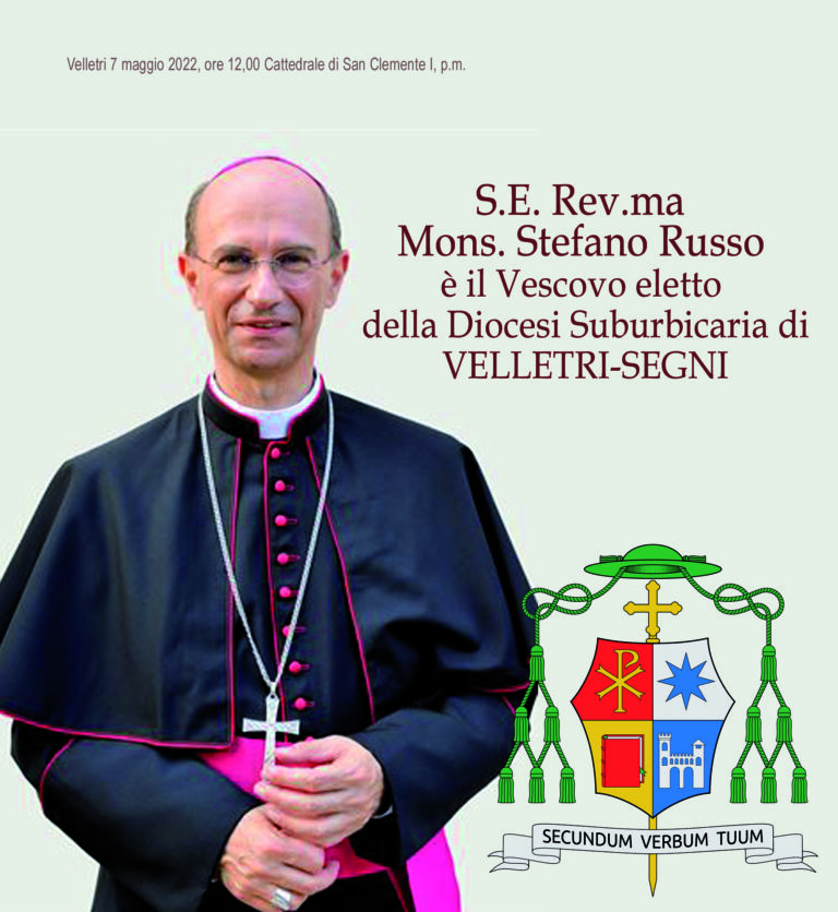 7 Maggio 2022 Annuncio del nuovo Vescovo della Diocesi