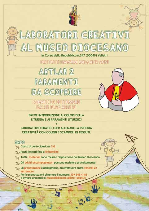 ARTLAB – LABORATORI CREATIVI PER BAMBINI 6-10 ANNI