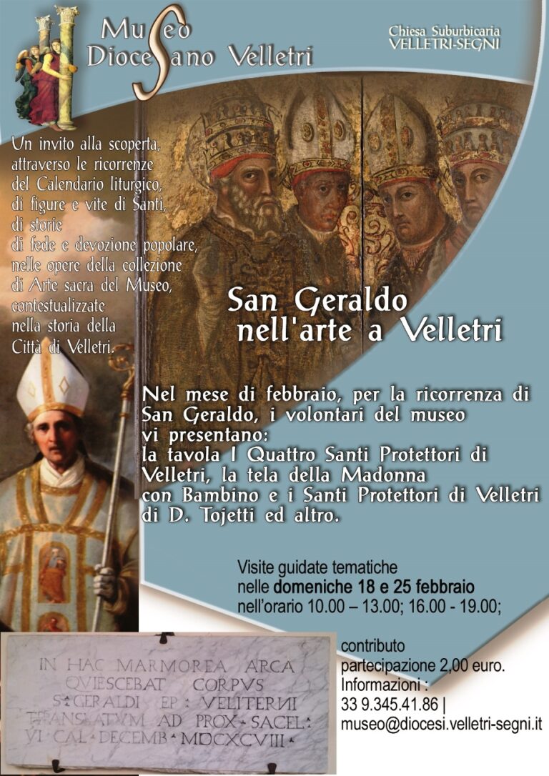 Museo diocesano | 25 Febbraio: San Geraldo nell’arte