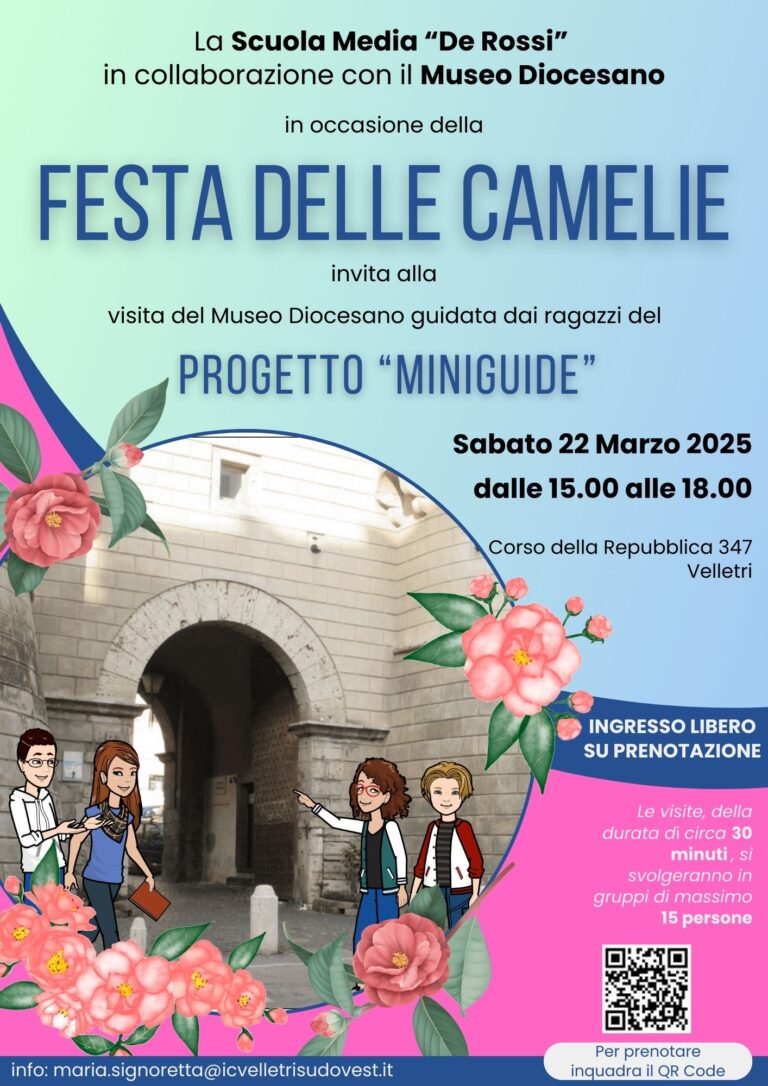 22 marzo | Progetto Miniguide 2025: visite guidate al Museo diocesano di Velletri